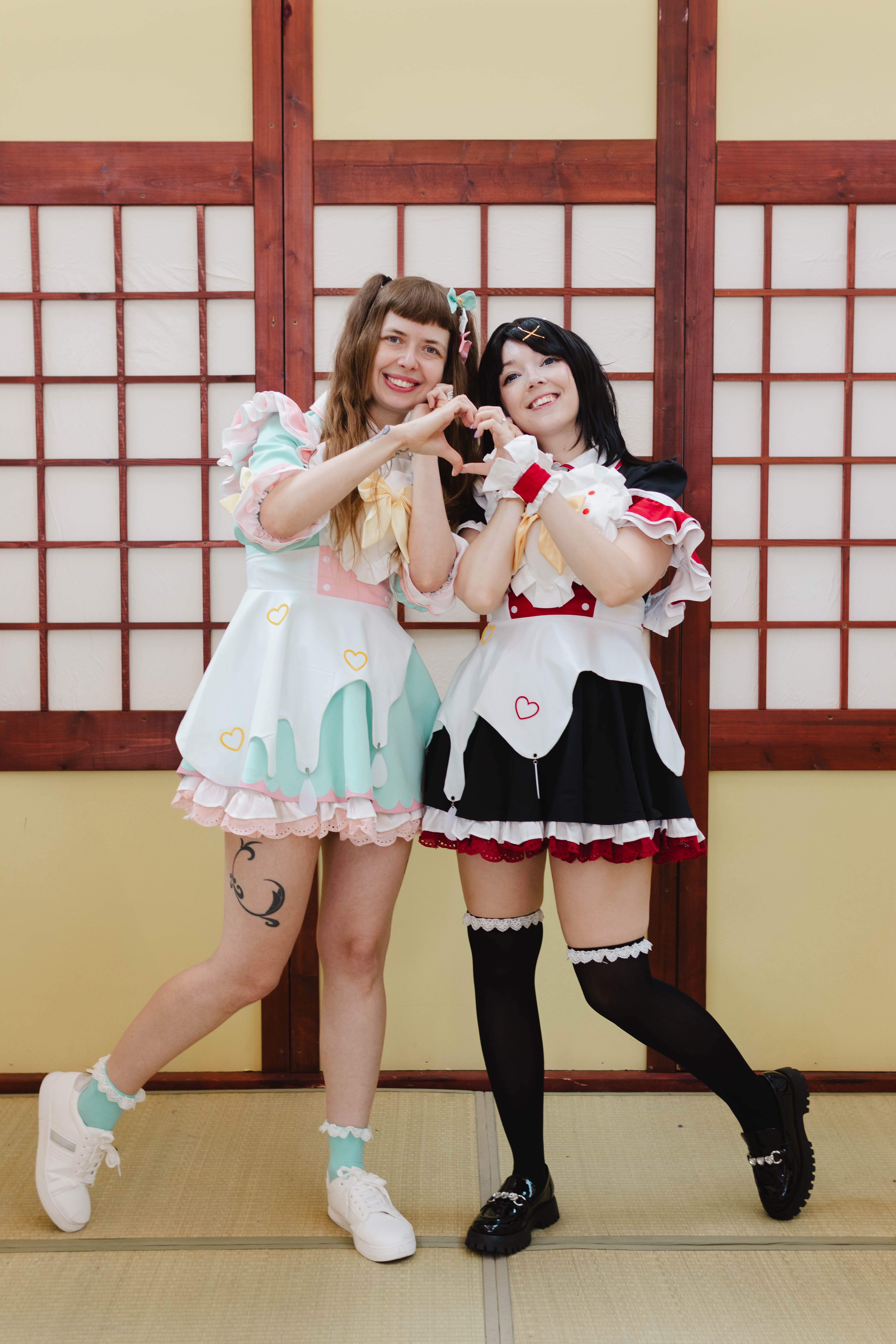 DeviCat & JessickaZombie NSO Cafe Maid Cosplay • 2024